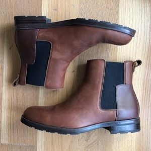 Men’s Hunter Refined Leather Chelsea Boot / Size 8
